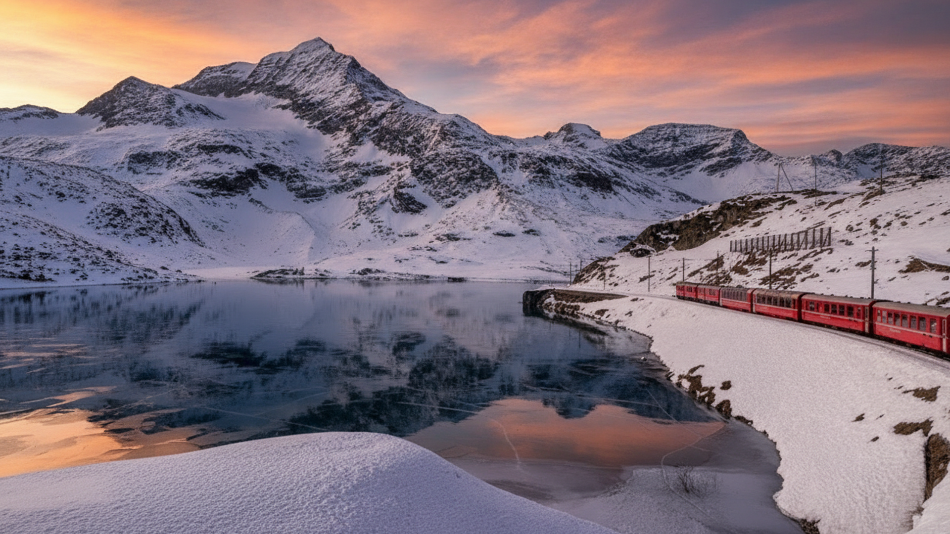 Trenino Rosso del Bernina (Bernina Express) — Castello dell'Acqua (Lombardia)